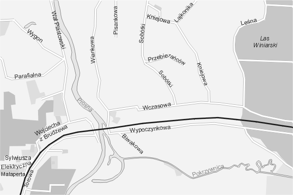 Mapa ( Plan ) Kalisza. Warstwa komunikacyjna. Kalisz - Wielkopolska.    

   Warstwa komunikacyjna prezentuje ukad ulic Kalisza, oraz okolicznych miejscowoci wraz z zaznaczonymi liniami komunikacji miejskiej i podmiejskiej. Zaznaczono: linie autobusowe dzienne i nocne. Mapa wykonana jest w skali 1:10 000 - warstwa komunikacyjna.

Kalisz - warstwa komunikacyjna Internetowego Planu Kalisza serwisu Cyber Wielkopolska.