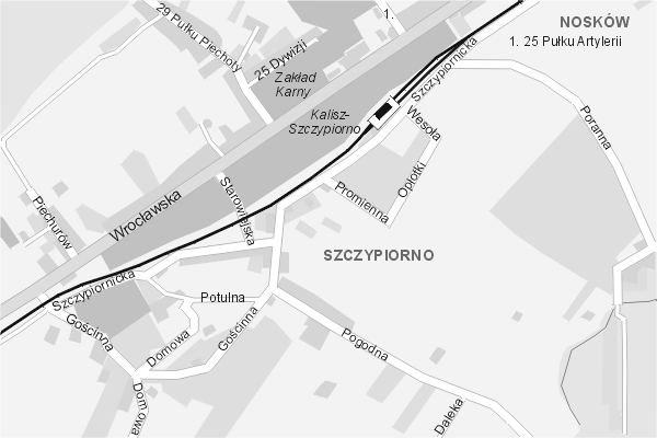 Mapa ( Plan ) Kalisza. Turystyczny Kalisz. Kalisz - Wielkopolska.  
  
   Warstwa turystyczna prezentuje lokalizacje obiektw turystycznych (zabytki, muzea, punkty widokowe, itp.) na terenie Kalisza. Mapa wykonana jest w skali 1:10 000 - warstwa turystyczny Kalisz.

Kalisz - warstwa turystyczna Internetowego Planu Kalisza serwisu Cyber Wielkopolska.